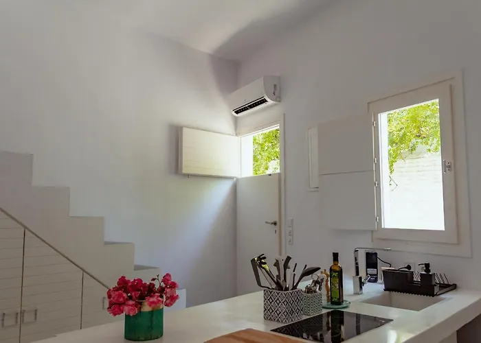 Rooftop House In The Old Town Of Parikia - Сasa de vacaciones Páros