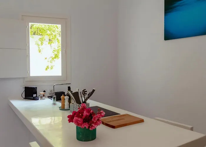 Rooftop House In The Old Town Of Parikia -